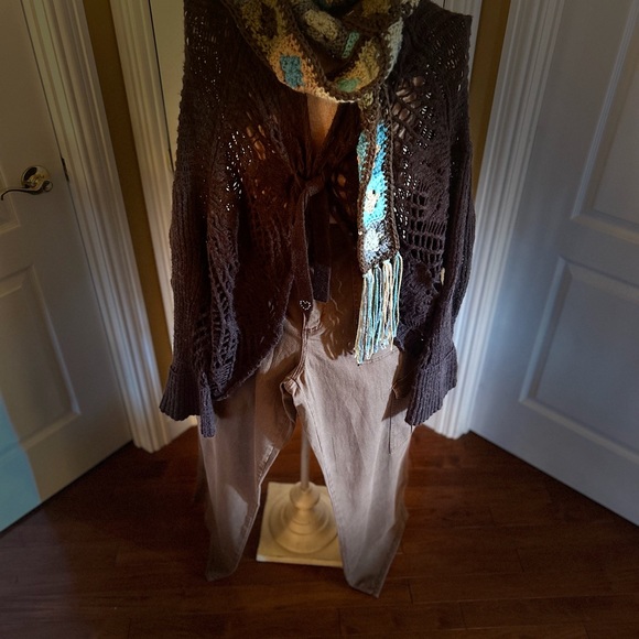 Oversized boho chic jacket - Picture 6 of 16